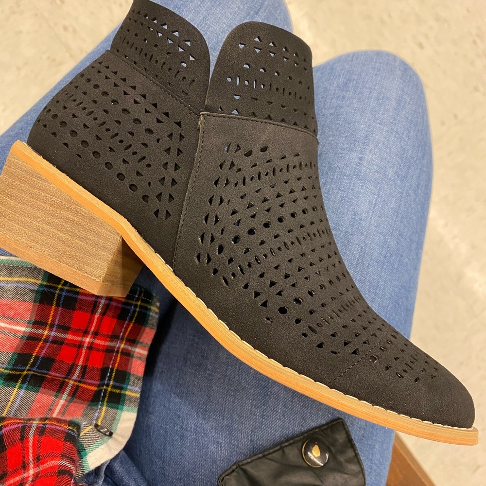 Black Ankle Booties